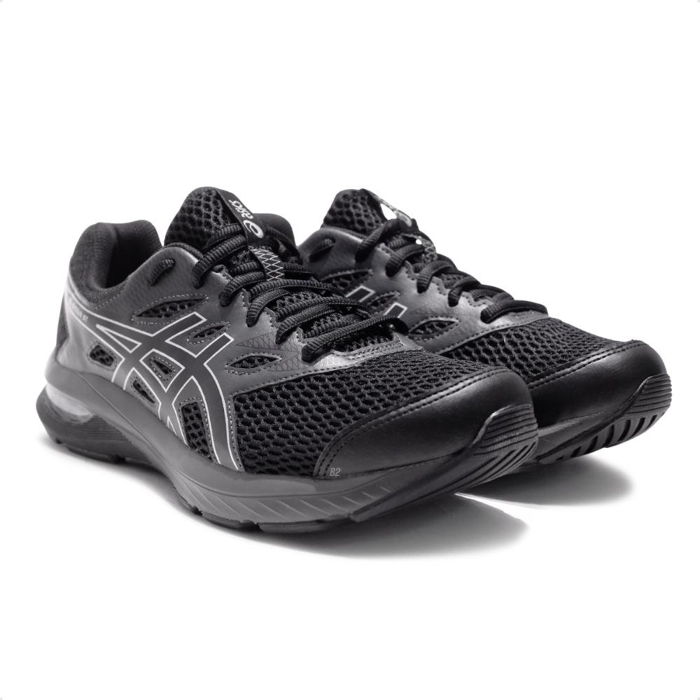 Tênis Asics Shogun ST Masculino Preto/Chumbo 3