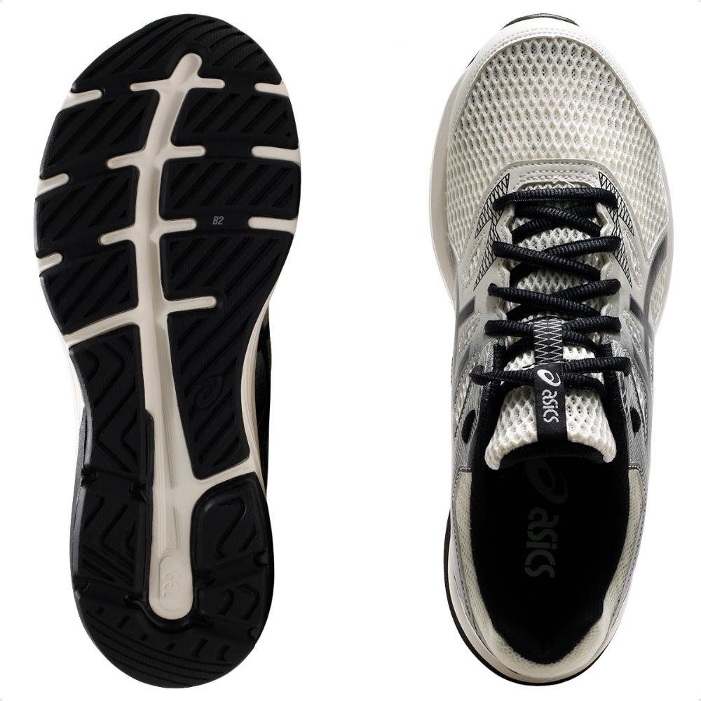 Tênis Asics Shogun ST Masculino Bege/Preto 6