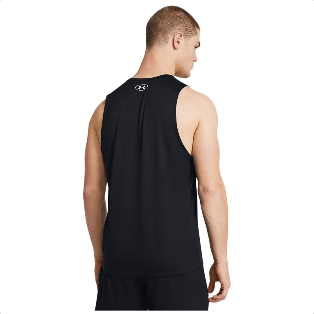 Camiseta Regata Under Armour Tech Tank Masculina Preto 2