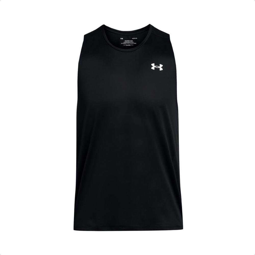 Camiseta Regata Under Armour Tech Tank Masculina Preto 3