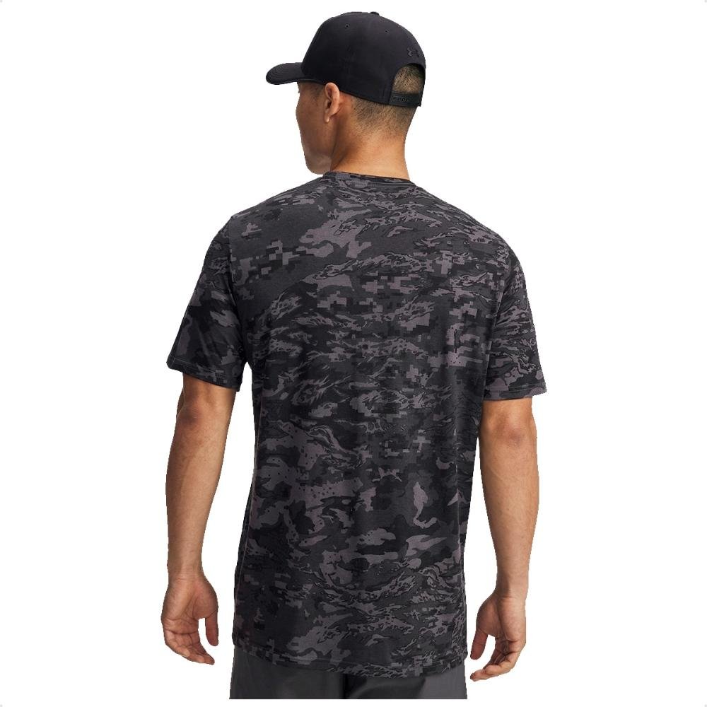 Camiseta Under Armour ABC Camo SportStyle Masculina Preto/Cinza 2