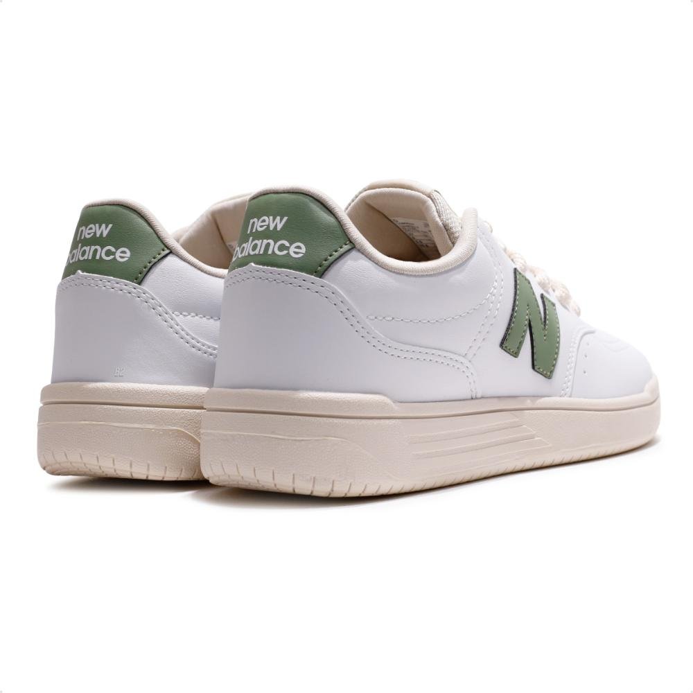 Tênis New Balance BB80 Branco/Verde 5