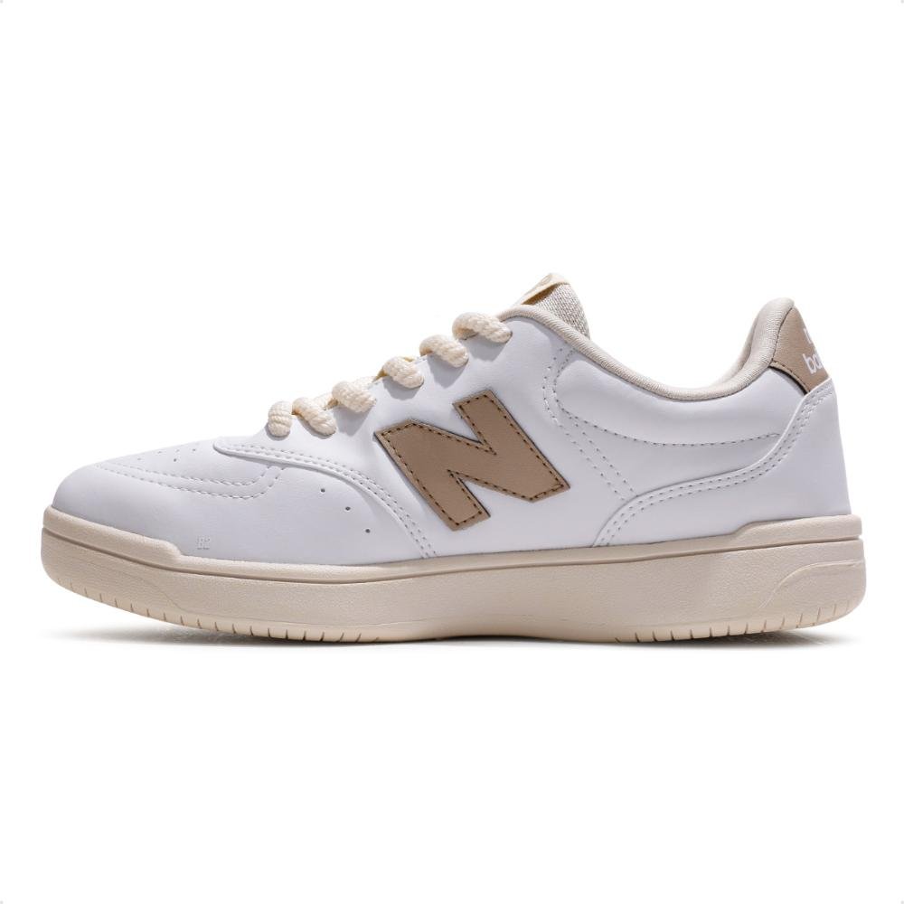 Tênis New Balance BB80 Branco/Marrom 2