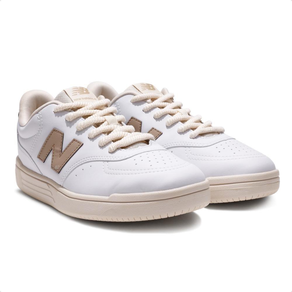 Tênis New Balance BB80 Branco/Marrom 3