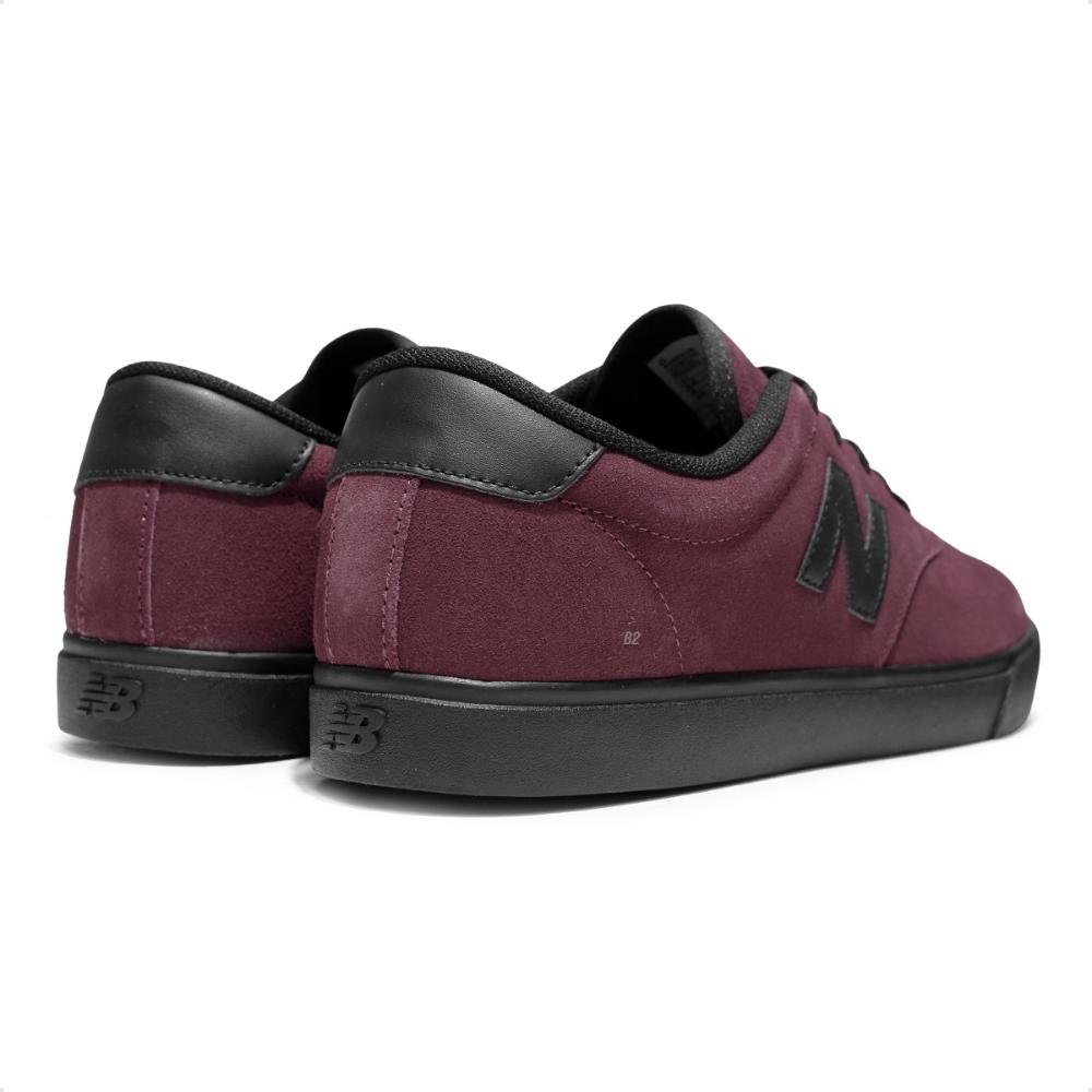 Tênis New Balance 55 Unissex Casual Bordô/Preto 5