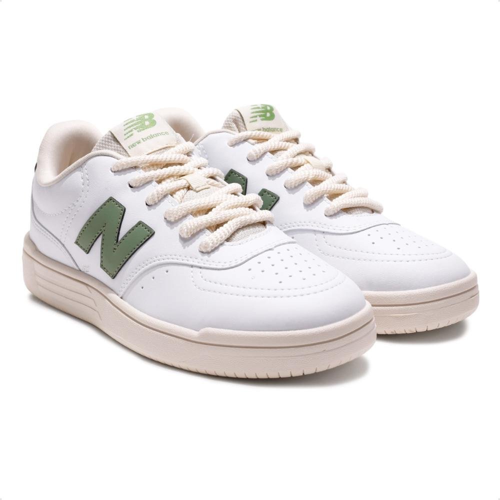Tênis New Balance BB80 Unissex Bege/Verde 3