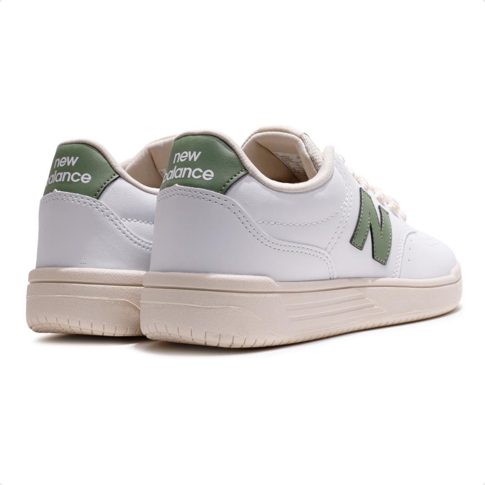 Tênis New Balance BB80 Unissex Bege/Verde 5