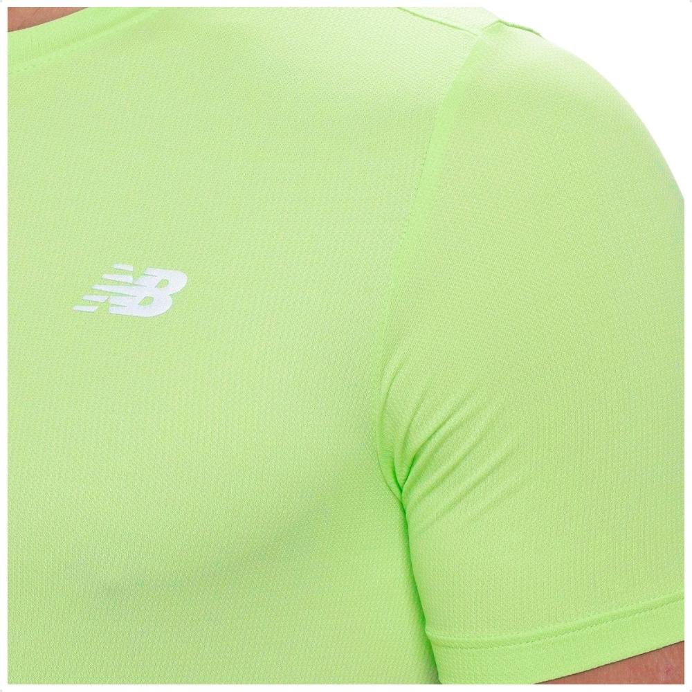 Camiseta New Balance Sport Essentials Masculina Verde 3