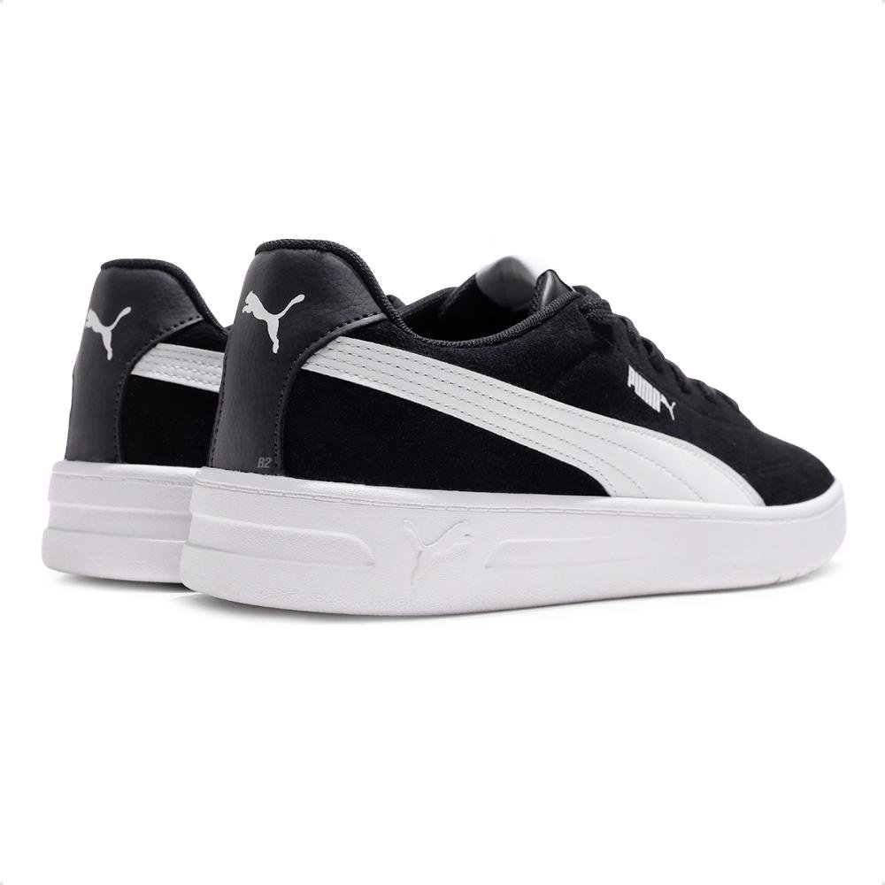 Tênis Puma Court Classic Clean Bdp SD Masculino Preto/Branco 5
