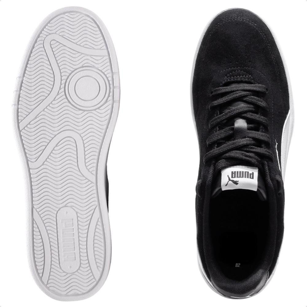 Tênis Puma Court Classic Clean Bdp SD Masculino Preto/Branco 6
