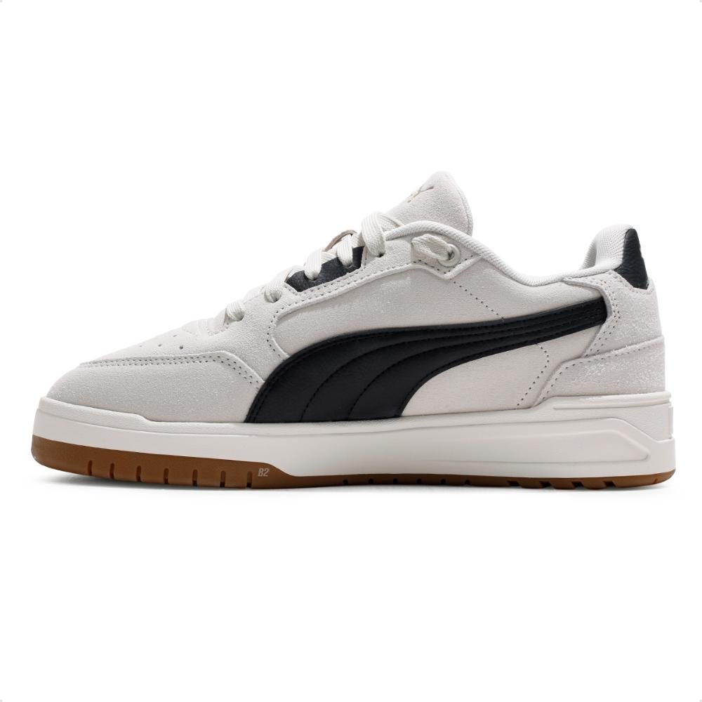 Tênis Puma Shuffle Downtown SD Masculino Bege/Preto 2