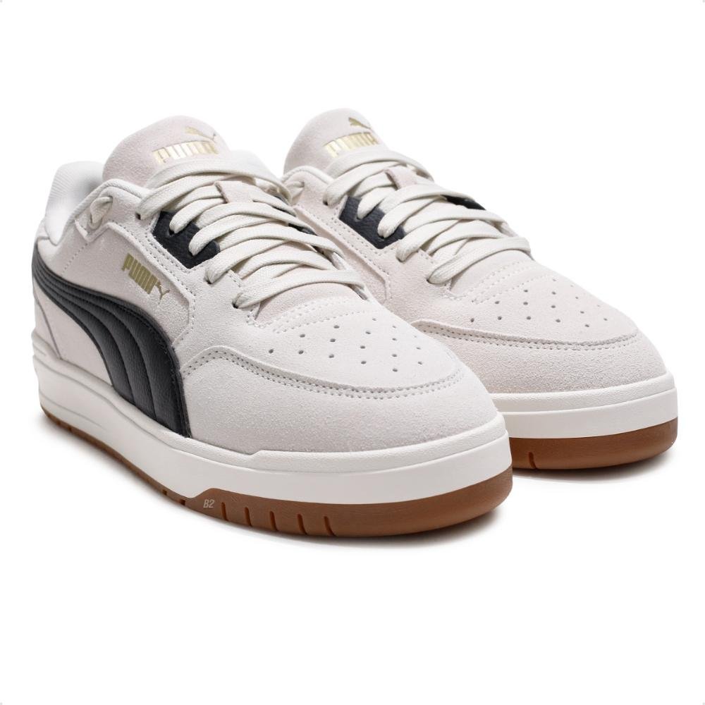 Tênis Puma Shuffle Downtown SD Masculino Bege/Preto 3