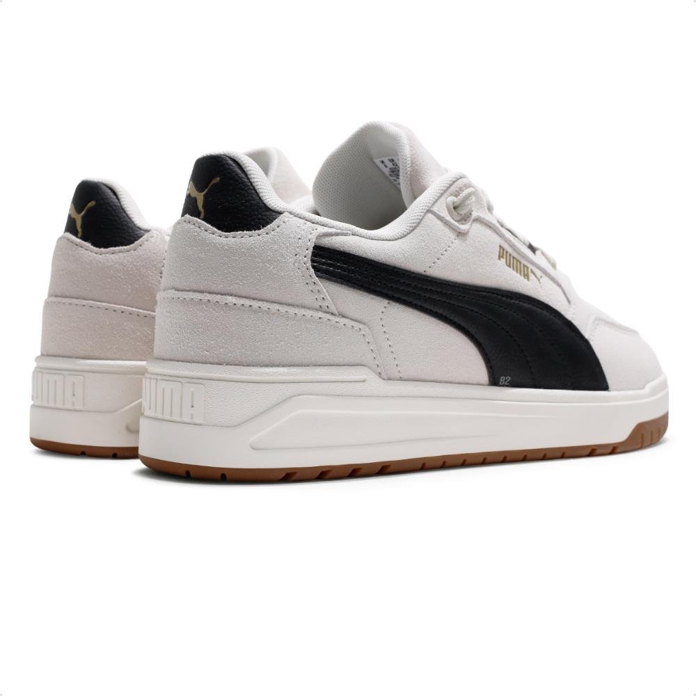 Tênis Puma Shuffle Downtown SD Masculino Bege/Preto 5