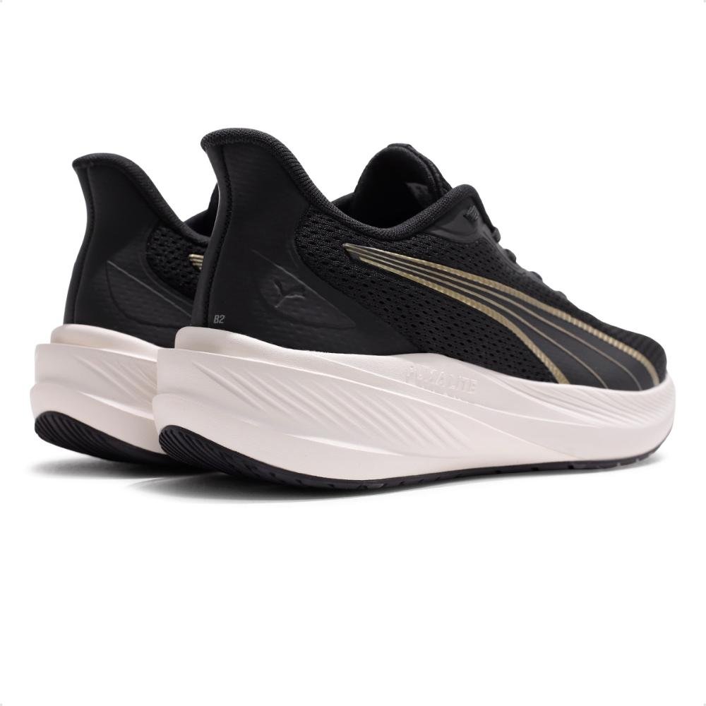 Tênis Puma Dasher Lite Wns Bdp Feminino Preto/Dourado 5