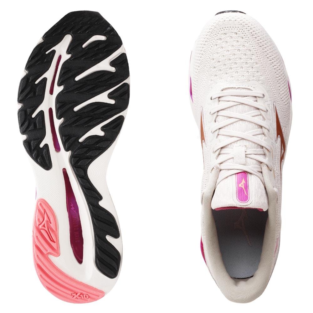 Tênis Mizuno Wave Legend 4 Feminino Bege 6