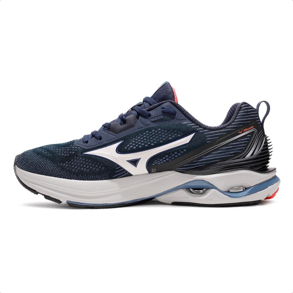Tênis Mizuno Wave Dynasty 7 Masculino Azul Marinho 2