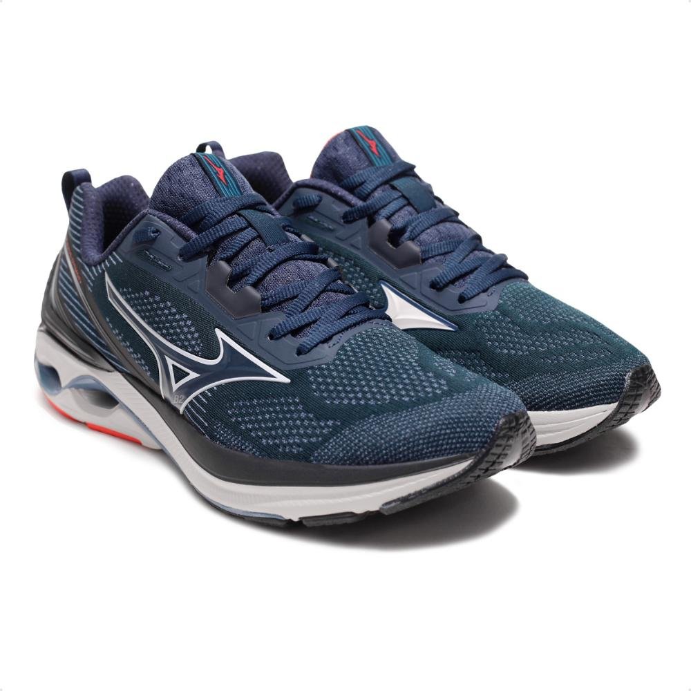 Tênis Mizuno Wave Dynasty 7 Masculino Azul Marinho 3