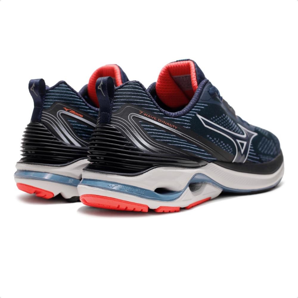Tênis Mizuno Wave Dynasty 7 Masculino Azul Marinho 5