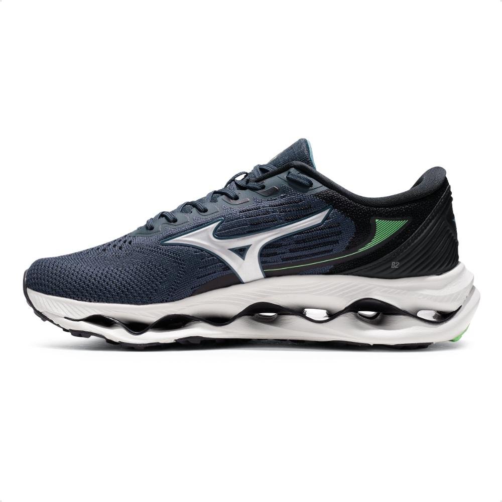 Tênis Mizuno Wave Legend 4 Masculino Azul Marinho 2
