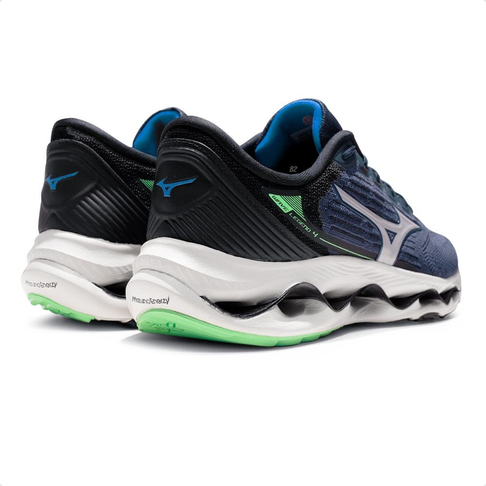 Tênis Mizuno Wave Legend 4 Masculino Azul Marinho 5