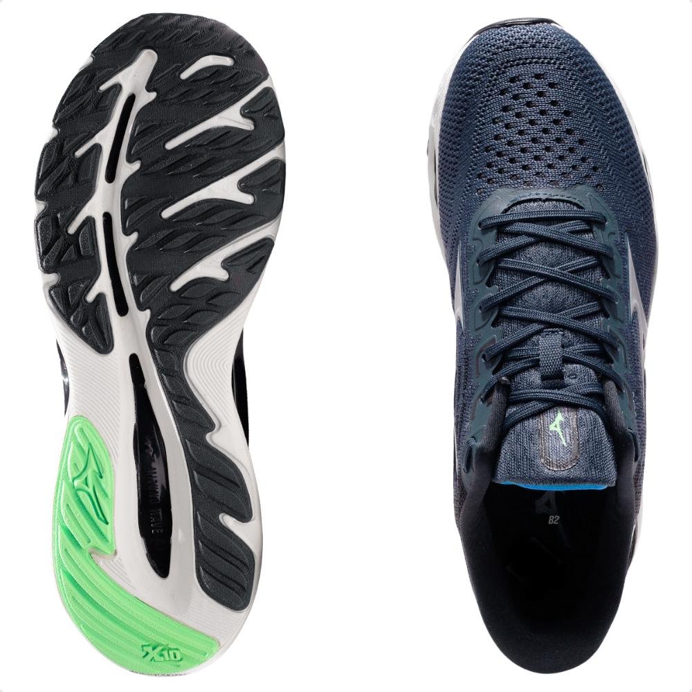 Tênis Mizuno Wave Legend 4 Masculino Azul Marinho 6