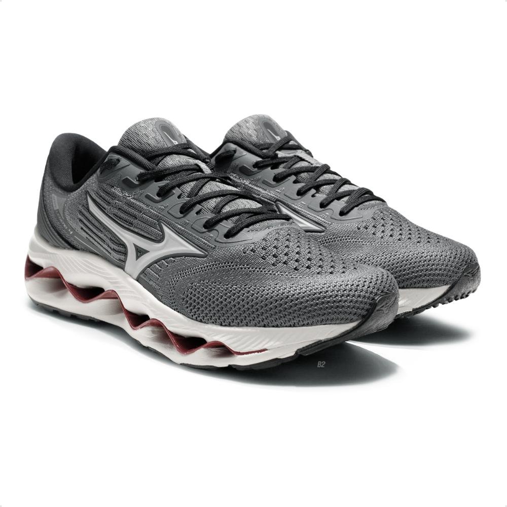 Tênis Mizuno Wave Legend 4 Masculino Cinza 3