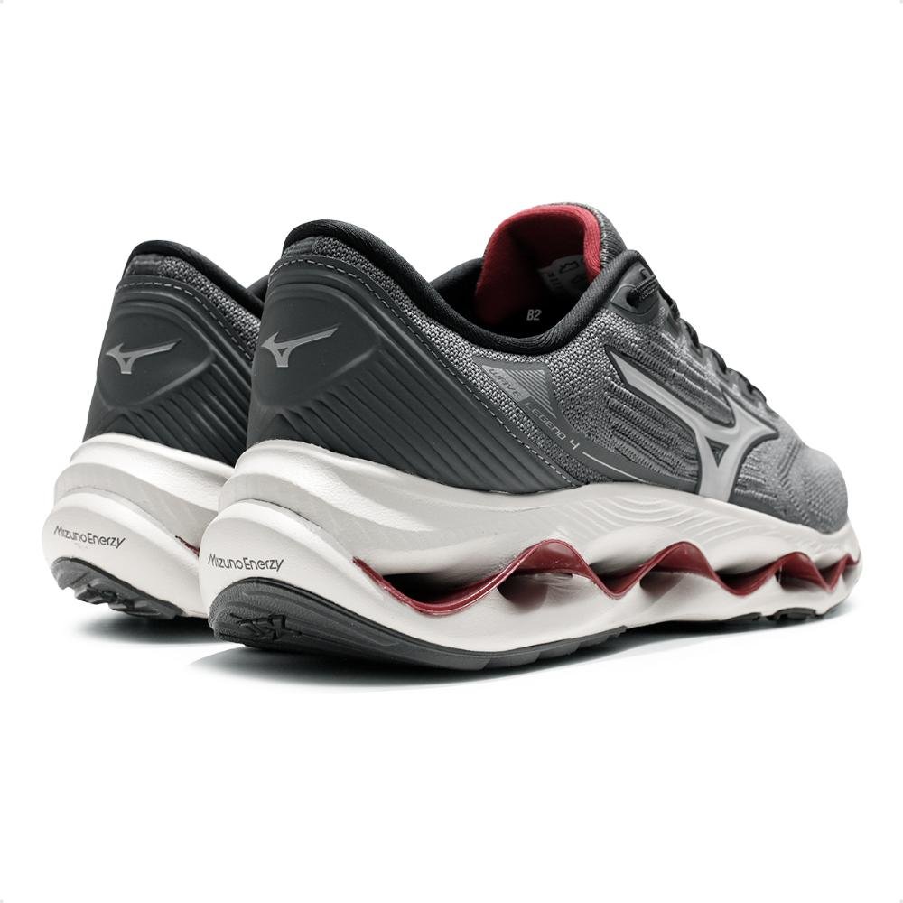 Tênis Mizuno Wave Legend 4 Masculino Cinza 5