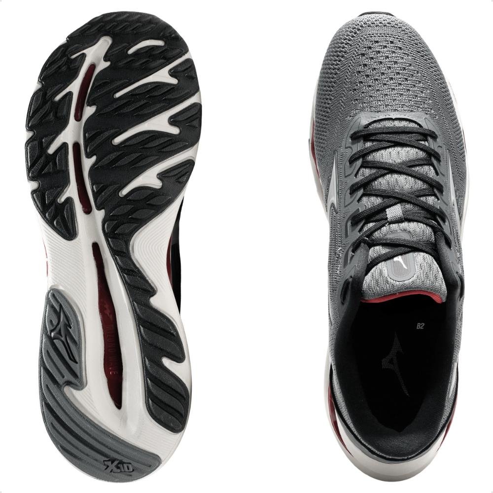 Tênis Mizuno Wave Legend 4 Masculino Cinza 6
