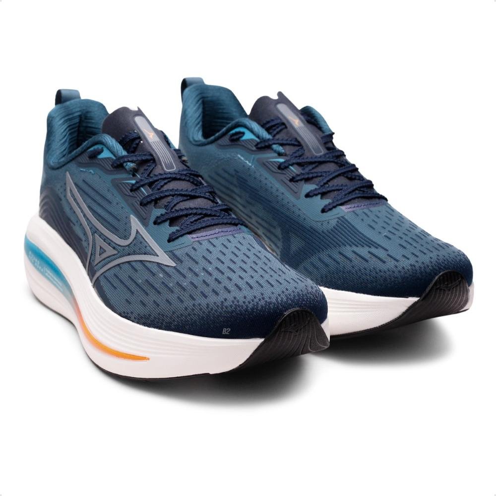 Tênis Mizuno Neo Aura Masculino  Azul Marinho 3