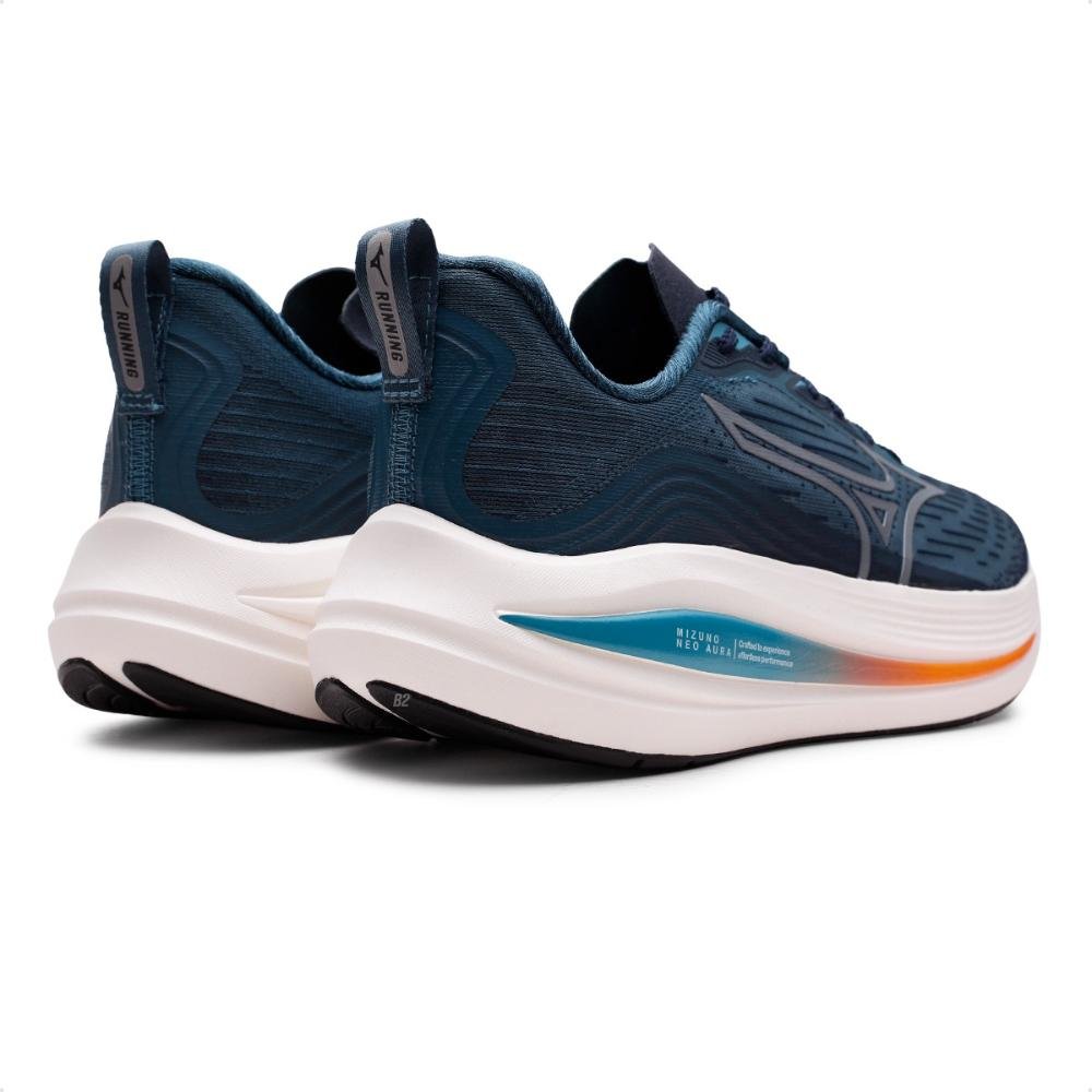 Tênis Mizuno Neo Aura Masculino  Azul Marinho 5