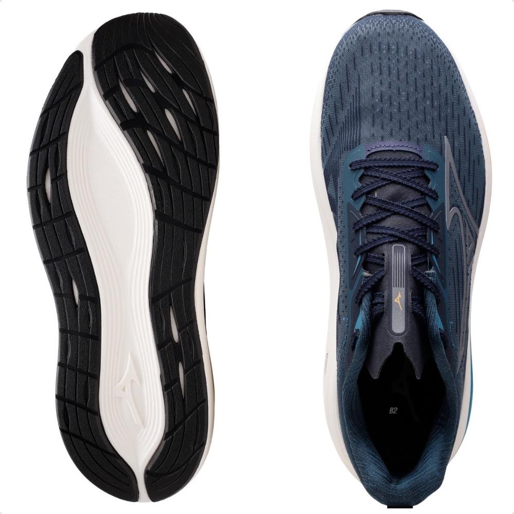 Tênis Mizuno Neo Aura Masculino  Azul Marinho 6