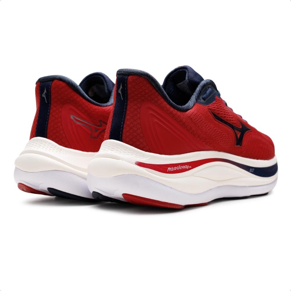 Tênis Mizuno Wave Skyway Masculino  Vermelho 5
