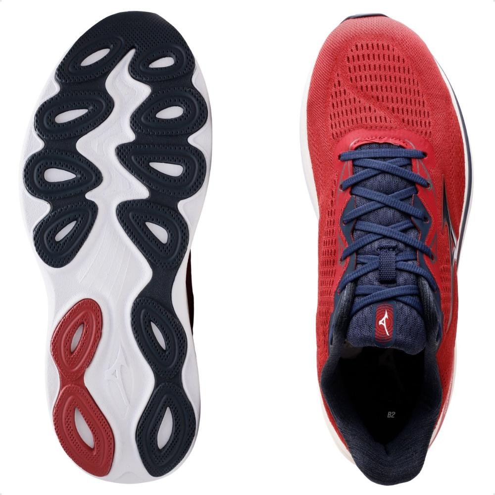 Tênis Mizuno Wave Skyway Masculino  Vermelho 6