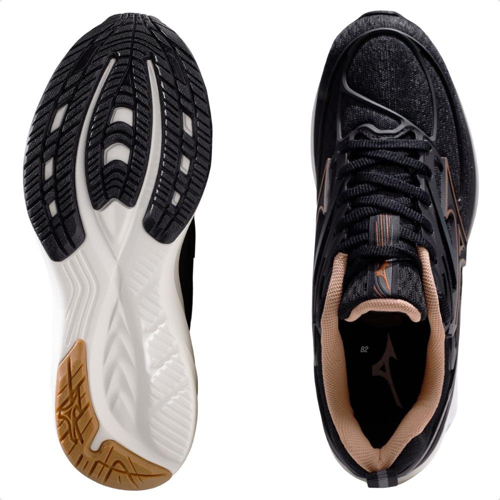 Tênis Mizuno Space 6 Feminino  Preto 6