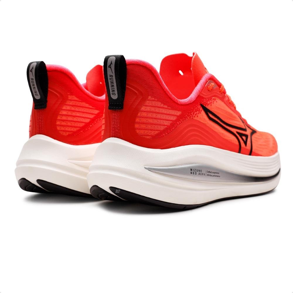 Tênis Mizuno Neo Aura Masculino  Laranja 5