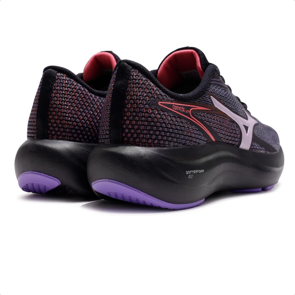 Tênis Mizuno Virtue 2 Feminino  Preto 5