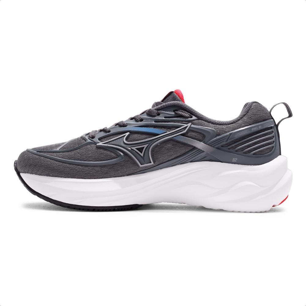 Tênis Mizuno Space 6 Feminino  Chumbo/Azul 2