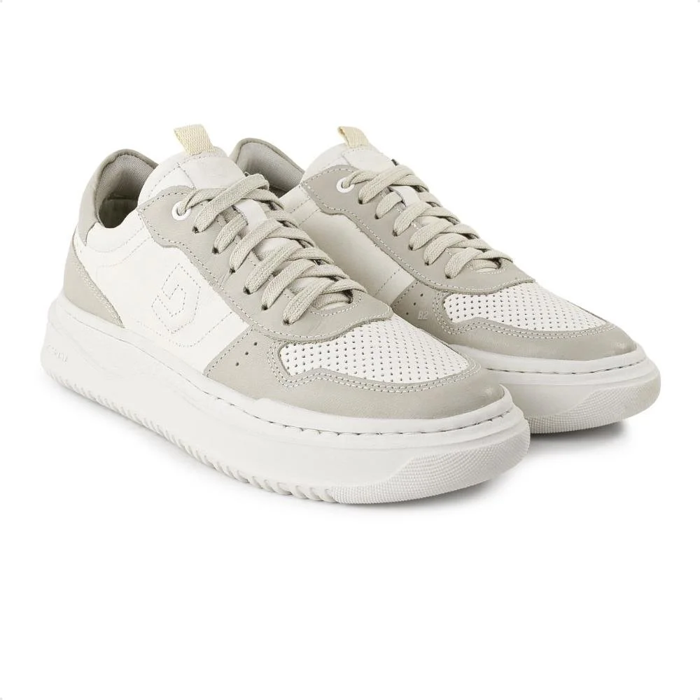 Tênis Democrata Block Masculino Off White/Bege 3