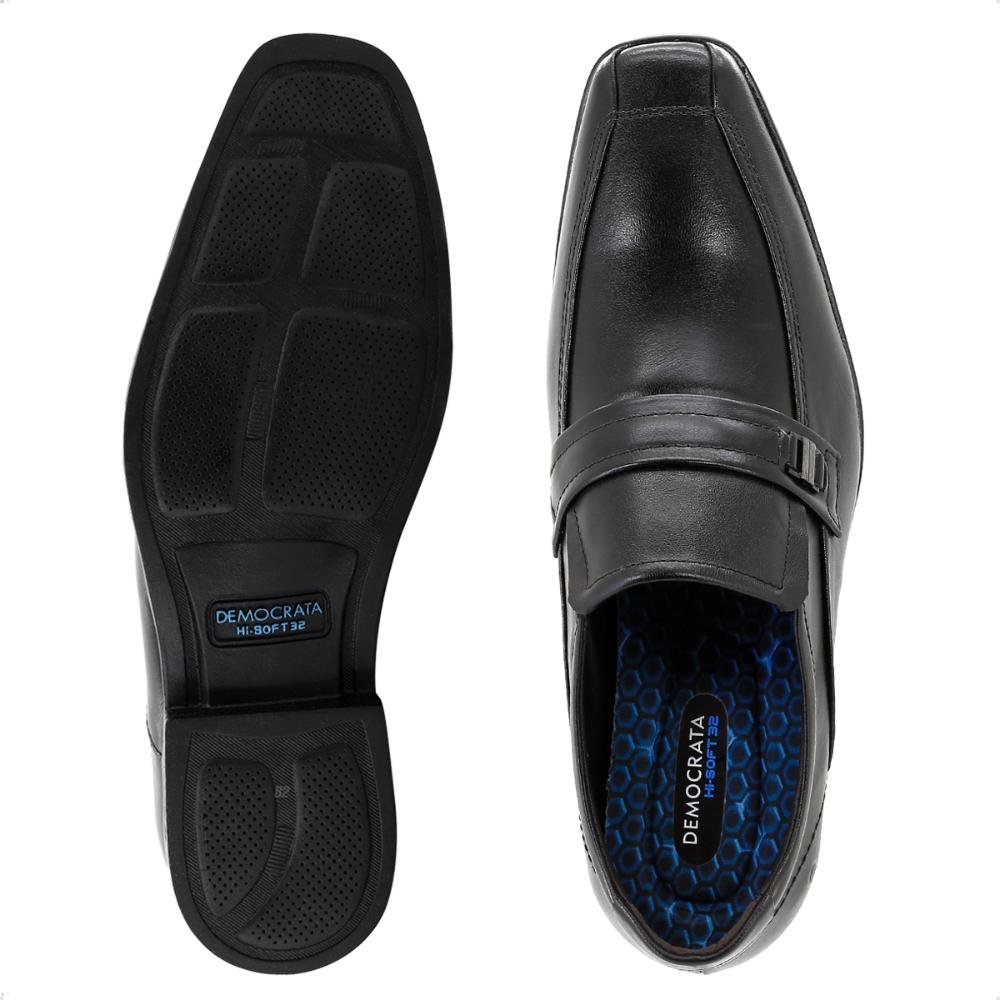 Sapato Democrata Smart Comfort Point Masculino Preto 6