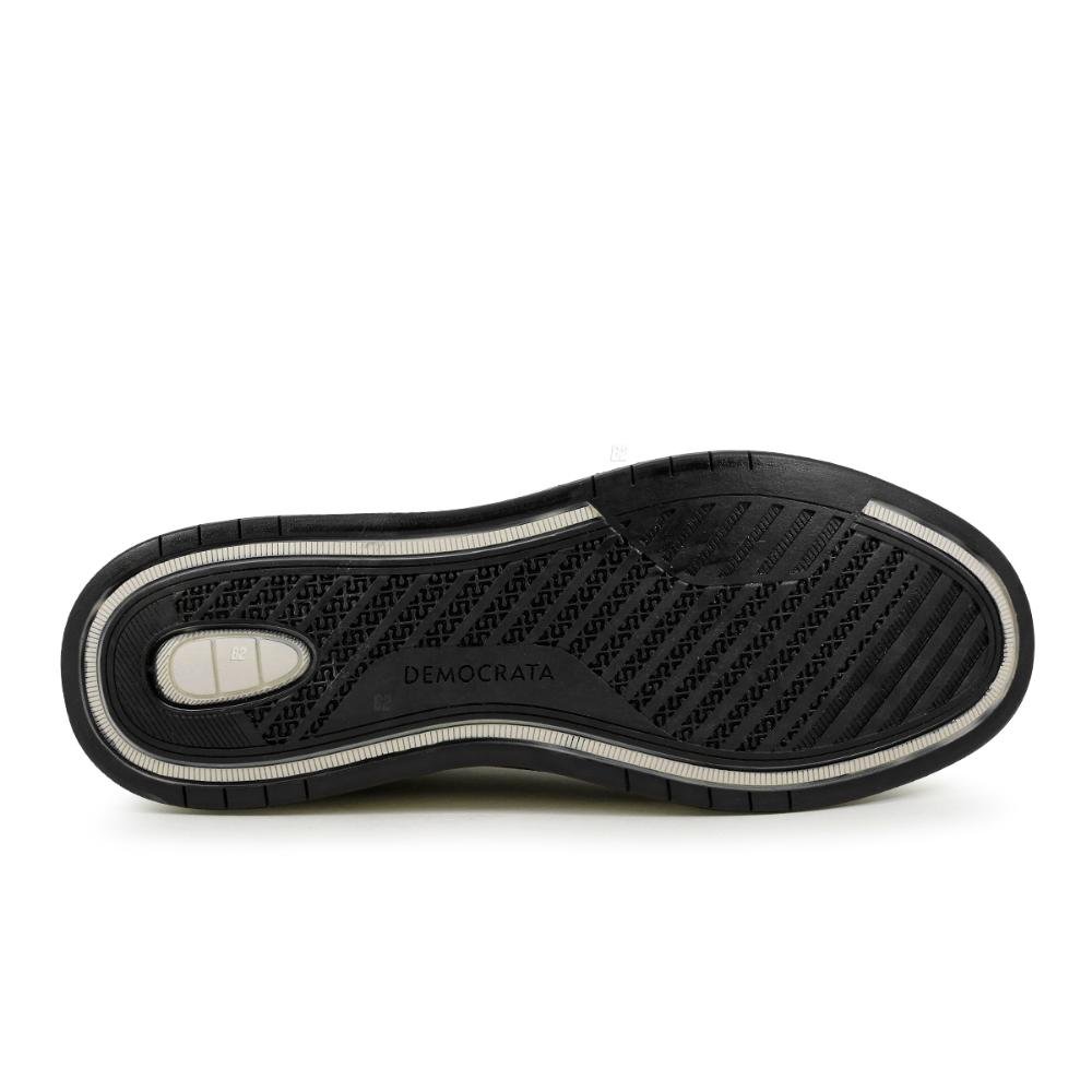 Sapatênis Democrata Denim Loop + Cinto Dupla Face Fivela Marrom/Azul Marinho 5
