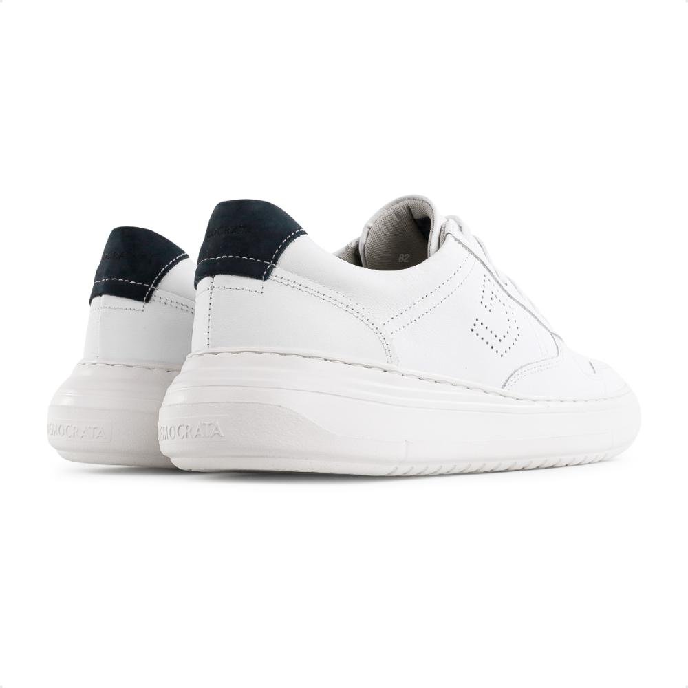 Sapatênis Democrata Denim Joe Ultra Light Masculino  Branco 5