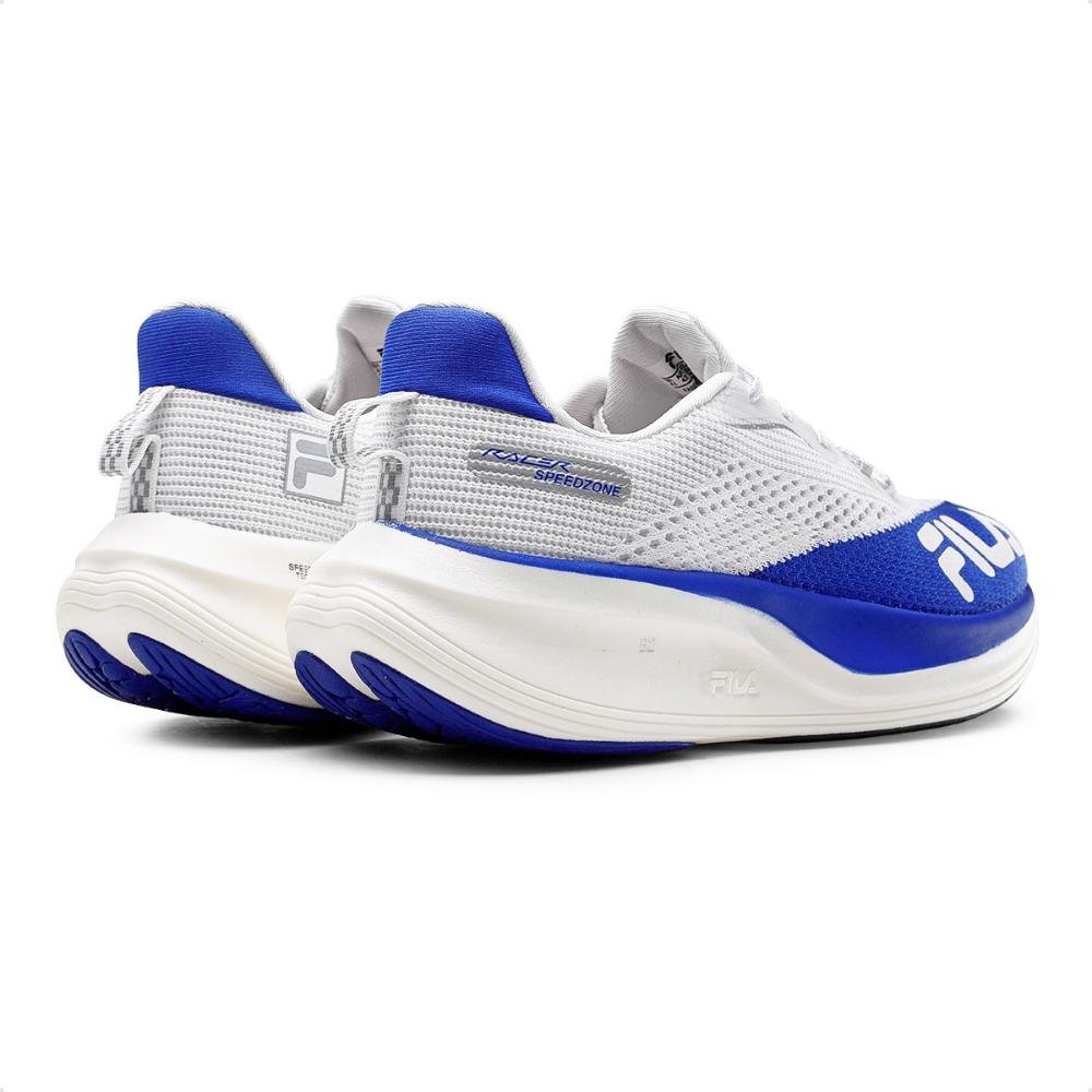 Tênis Fila Racer Speedzone Feminino Branco/Azul 4