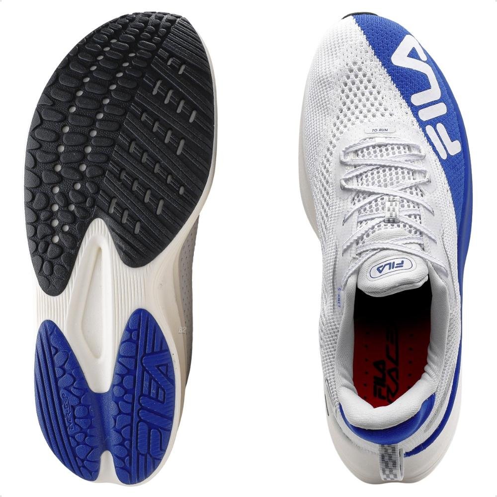 Tênis Fila Racer Speedzone Feminino Branco/Azul 5