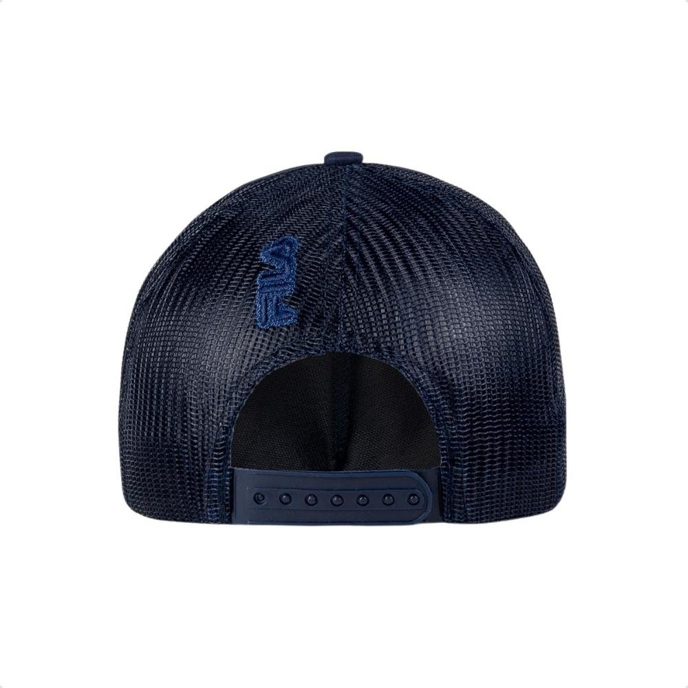 Boné Fila Trucker Fast Unissex Azul Marinho 2