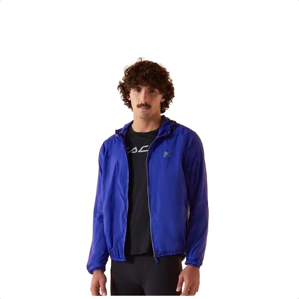 Jaqueta Fila Corta Vento Racer Run Masculina Azul 5