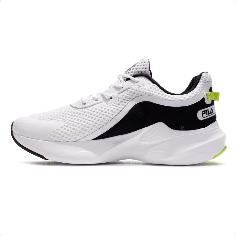 Tênis Fila Recovery Masculino Branco/Preto 2