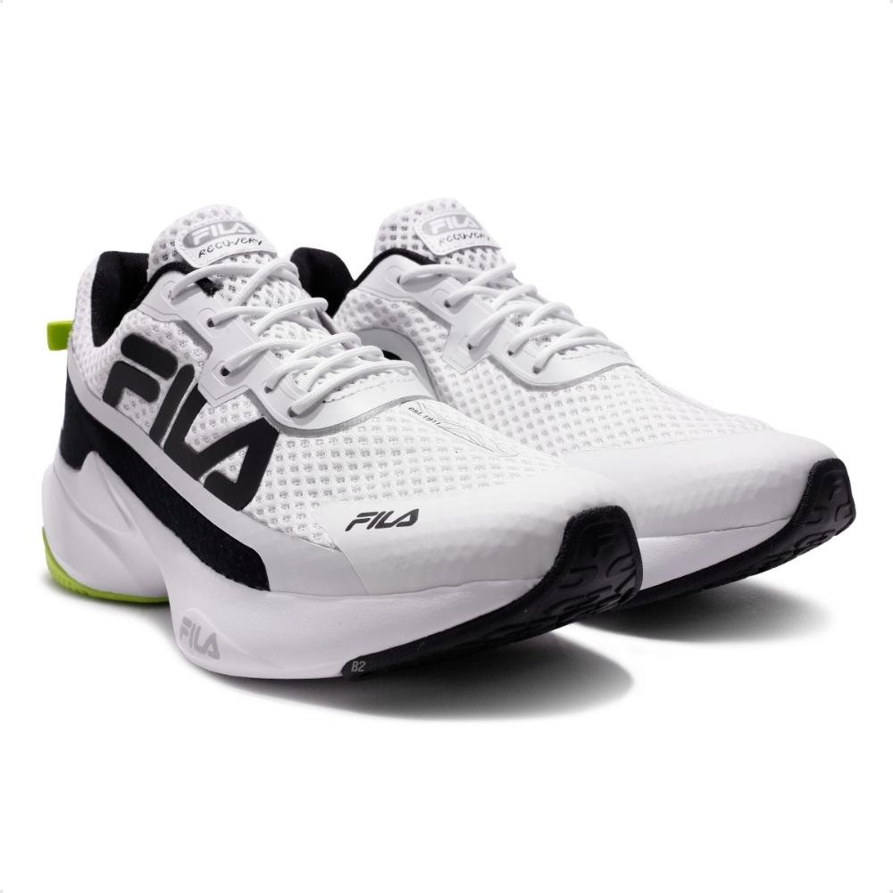 Tênis Fila Recovery Masculino Branco/Preto 3