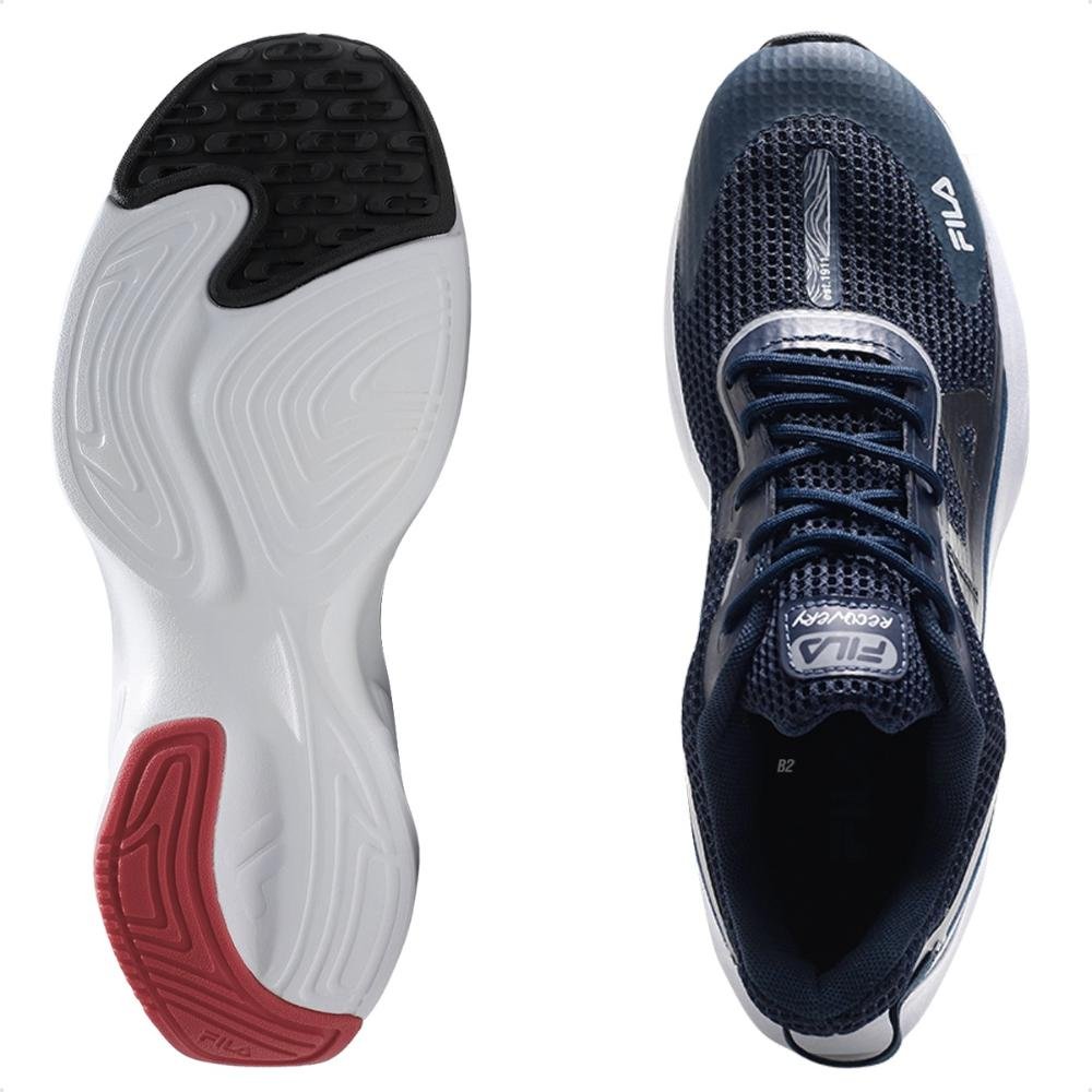 Tênis Fila Recovery Masculino Azul Marinho 5