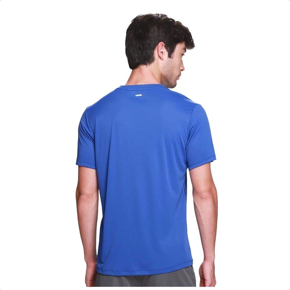 Camiseta Fila Reflective Core Run Masculina Azul 2
