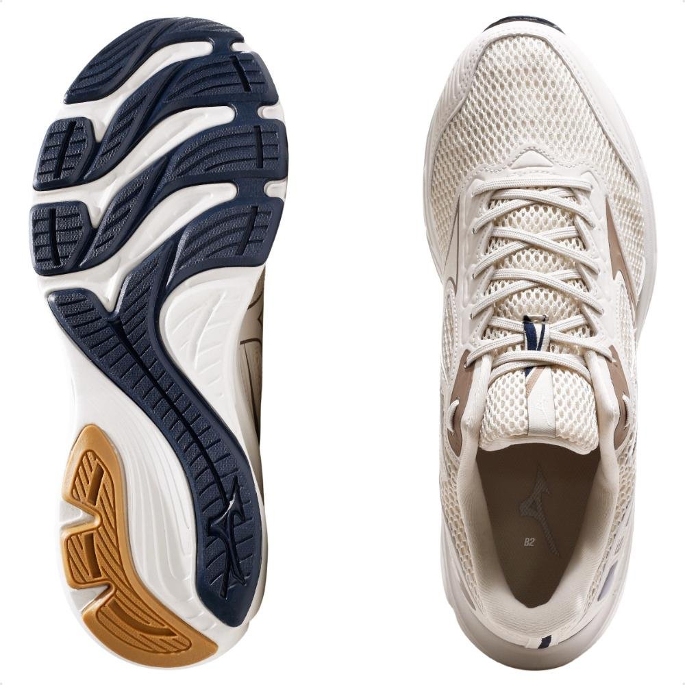 Tênis Mizuno Hawk 6 Unissex Bege 6